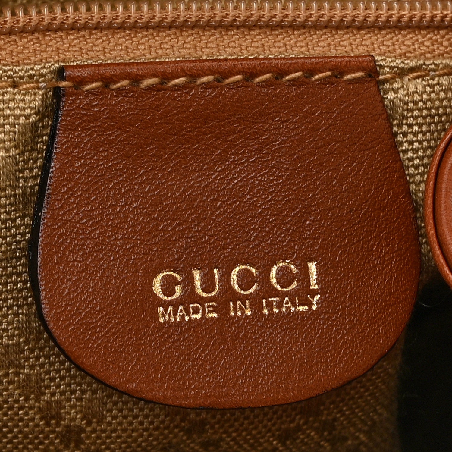 Gucci Calfskin Bamboo Mini Backpack Brown 6 of 10