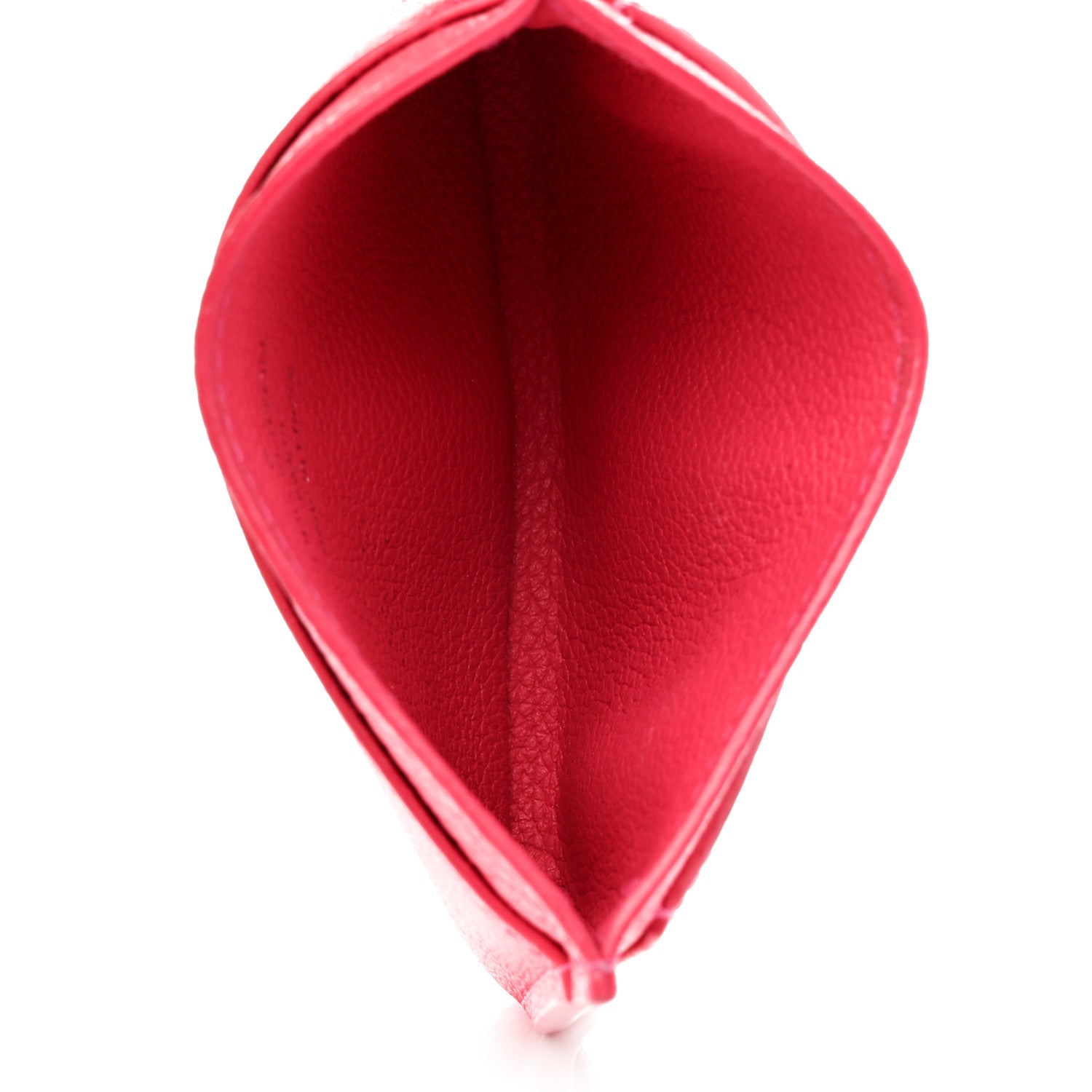Louis Vuitton Calfskin Lockme Card Holder Hot Pink 6 of 7