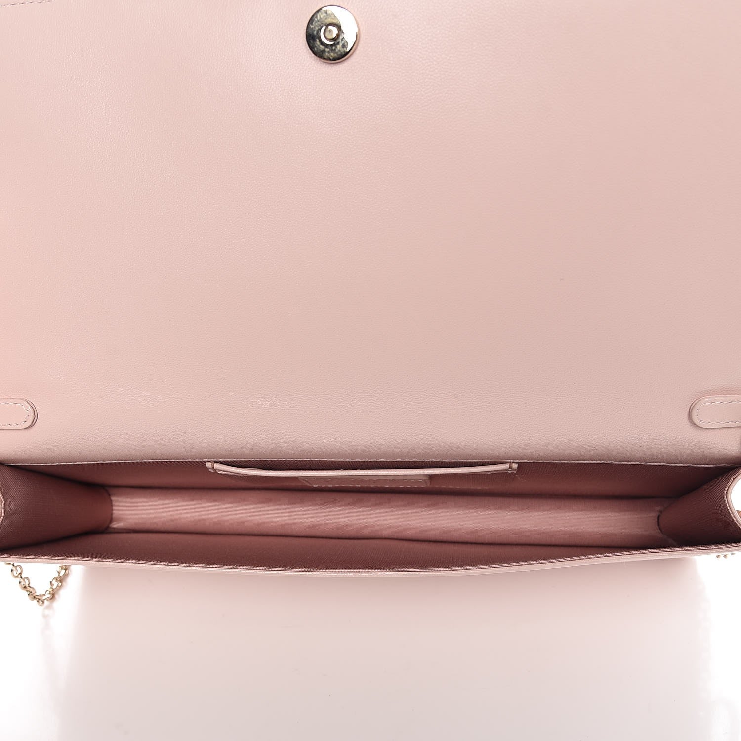 Christian Dior Lambskin Cannage Lady Dior Convertible Clutch Pink 5 of 11