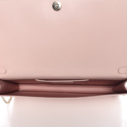 Christian Dior Lambskin Cannage Lady Dior Convertible Clutch Pink 5 of 11