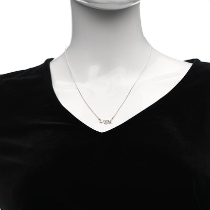 Tiffany Sterling Silver Paloma's Graffiti Wish Pendant Necklace 2 of 5