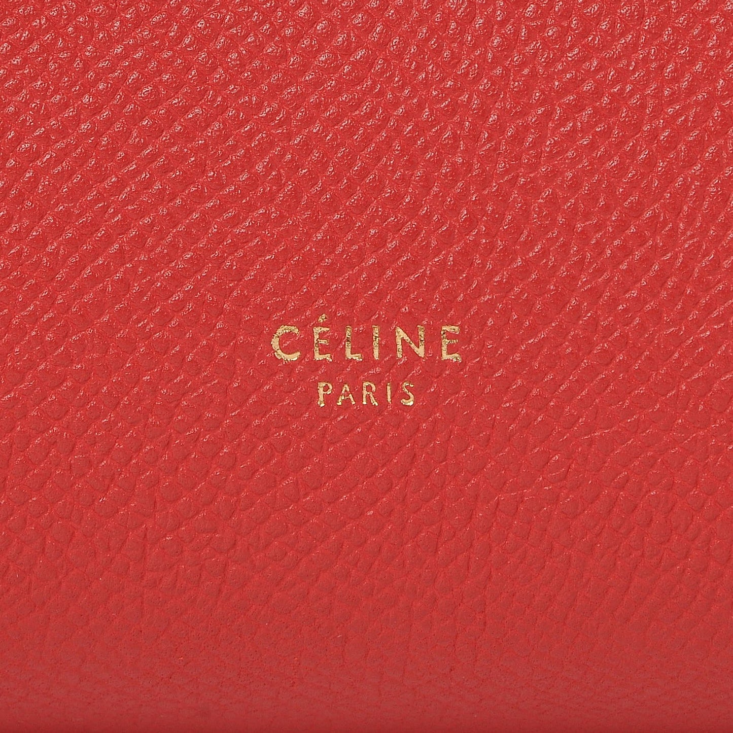 Grained Calfskin Mini Belt Bag Coquelicot