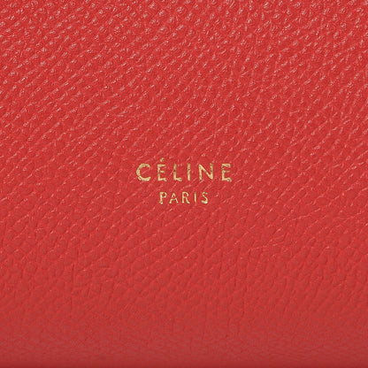 Celine Grained Calfskin Mini Belt Bag Coquelicot 8 of 8