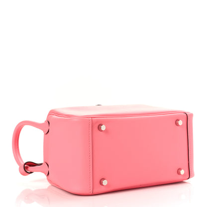 Hermes Swift Mini Lindy 20 Rose Ete 4 of 11
