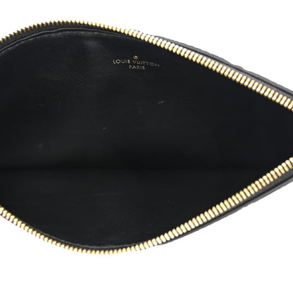 Louis Vuitton Empreinte Pochette Felicie Chain Wallet Black 7 of 9