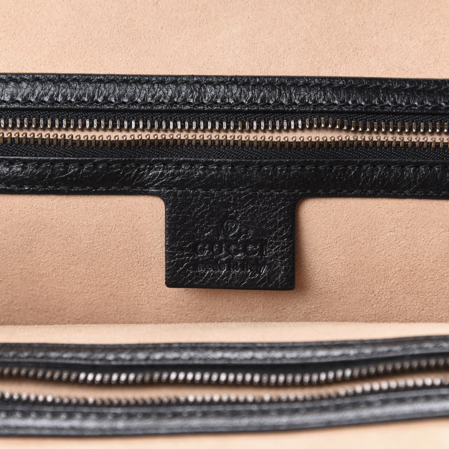 Gucci Calfskin Medium Re(Belle) Top Handle Bag Black 8 of 10