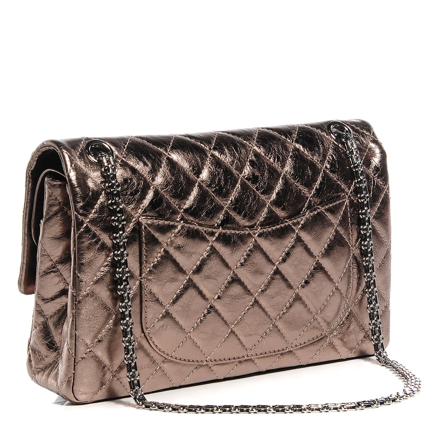 Metallic Aged Calfskin 2.55 Reissue 226 Flap Gold