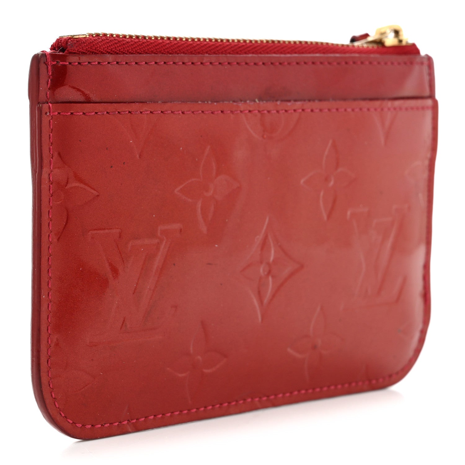 Louis Vuitton Vernis Key Pouch Pomme D'Amour 3 of 8