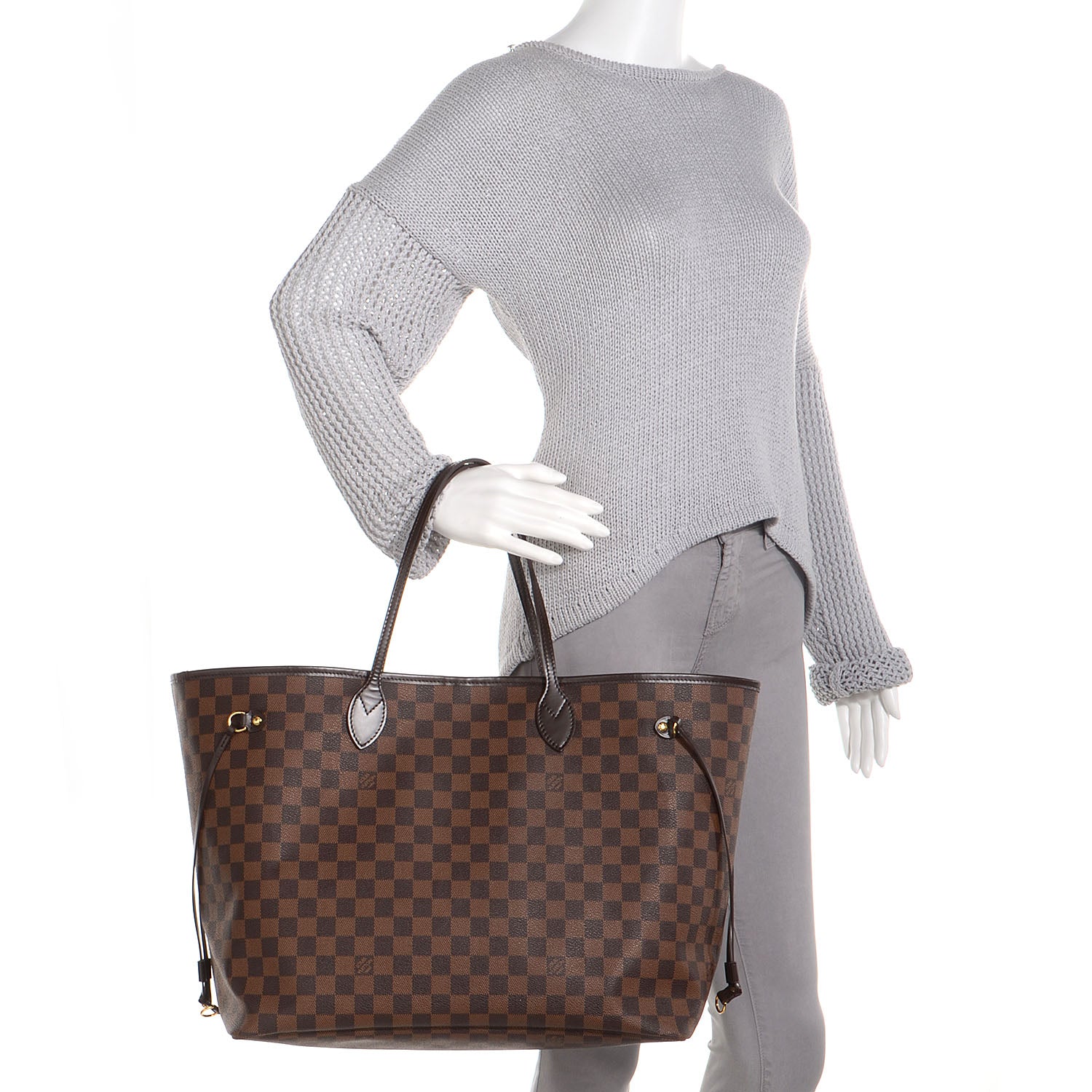 Louis Vuitton Damier Ebene Neverfull GM 2 of 7