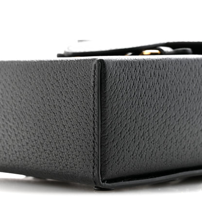 Gucci Dollar Calfskin Vertical Horsebit 1955 Crossbody Bag Black 10 of 11