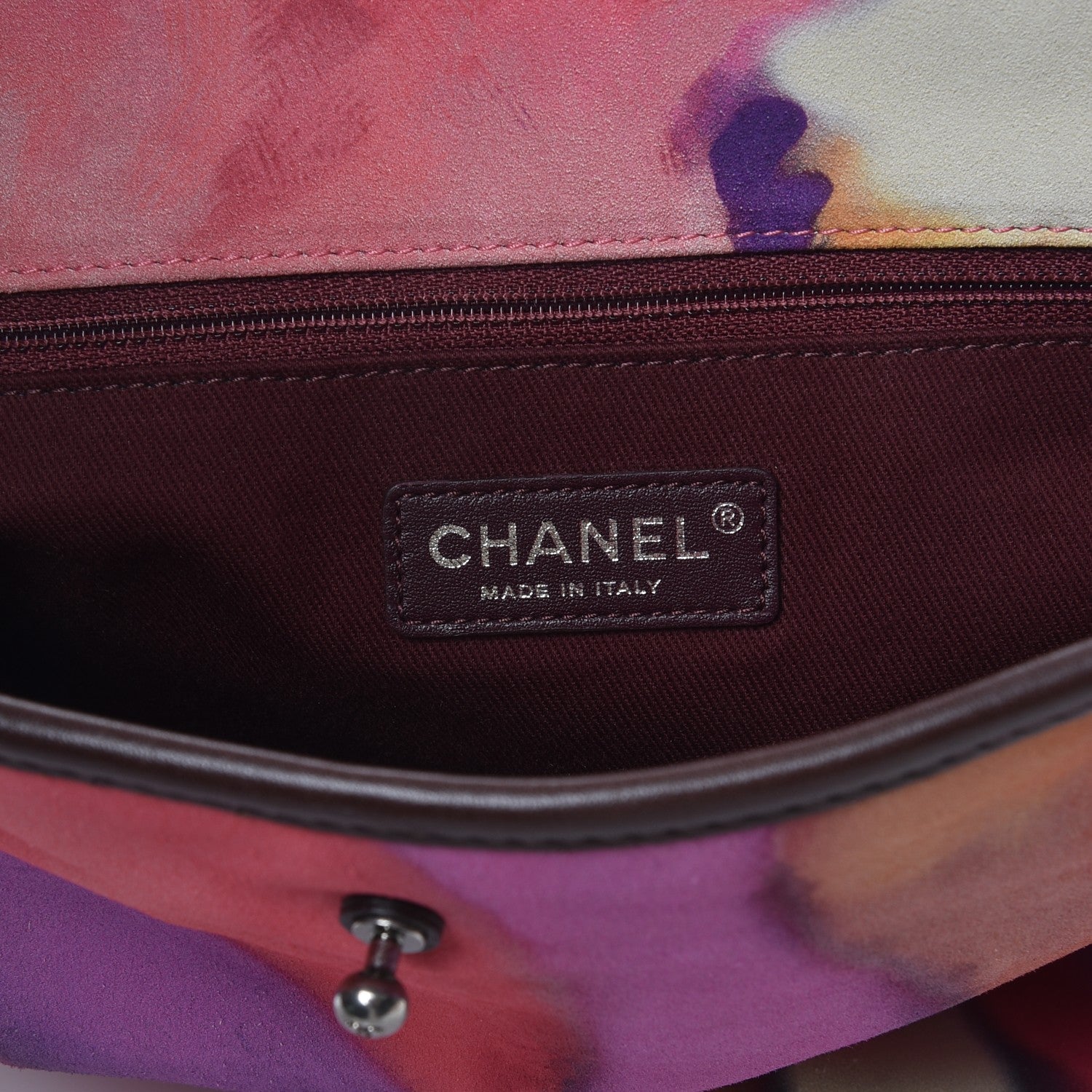 Chanel Printed Ultra Soft Lambskin Medium Flower Power Messenger 6 of 7
