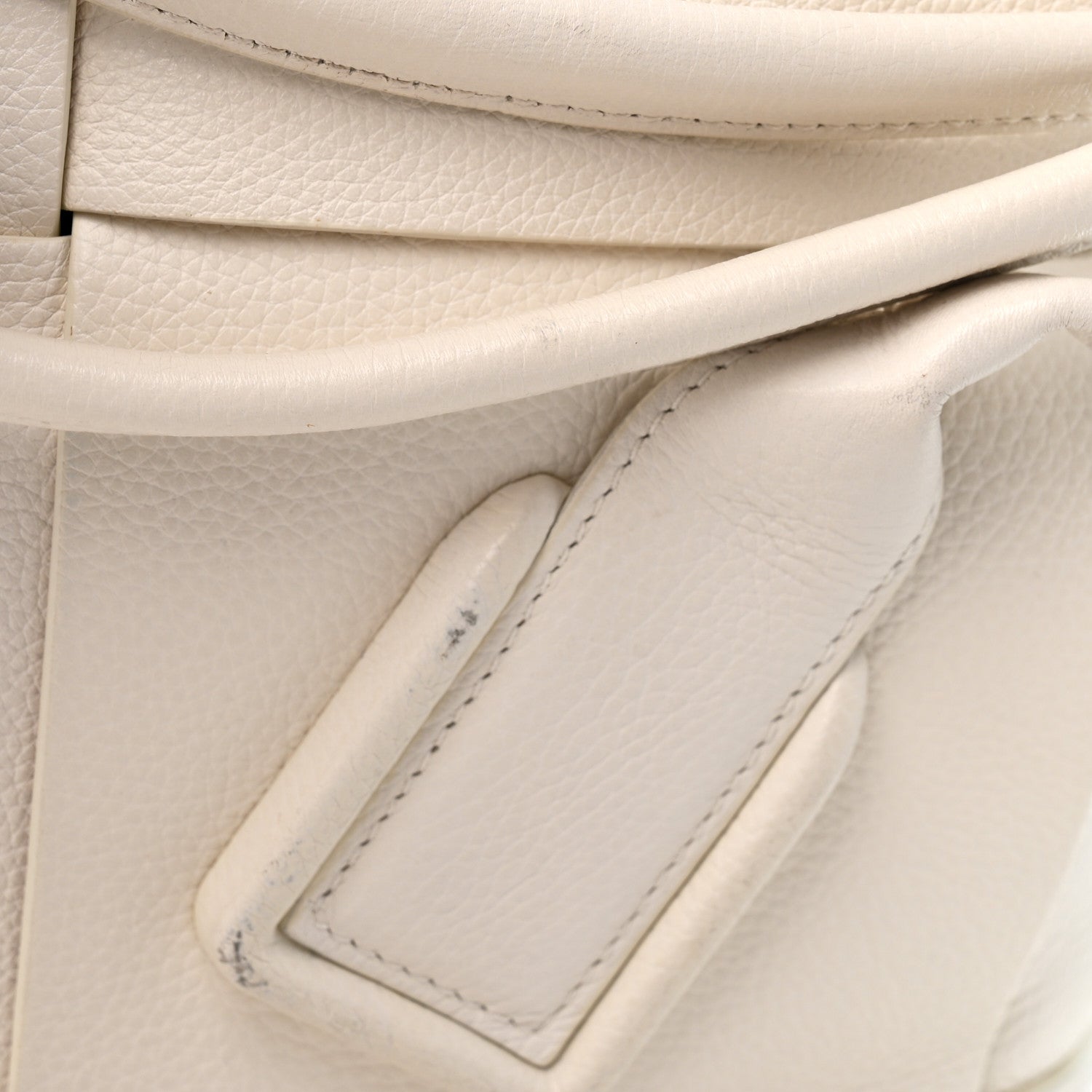 Bottega Veneta French Calfskin Maxi Intrecciato Medium Arco Bianco 11 of 13