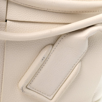 Bottega Veneta French Calfskin Maxi Intrecciato Medium Arco Bianco 11 of 13