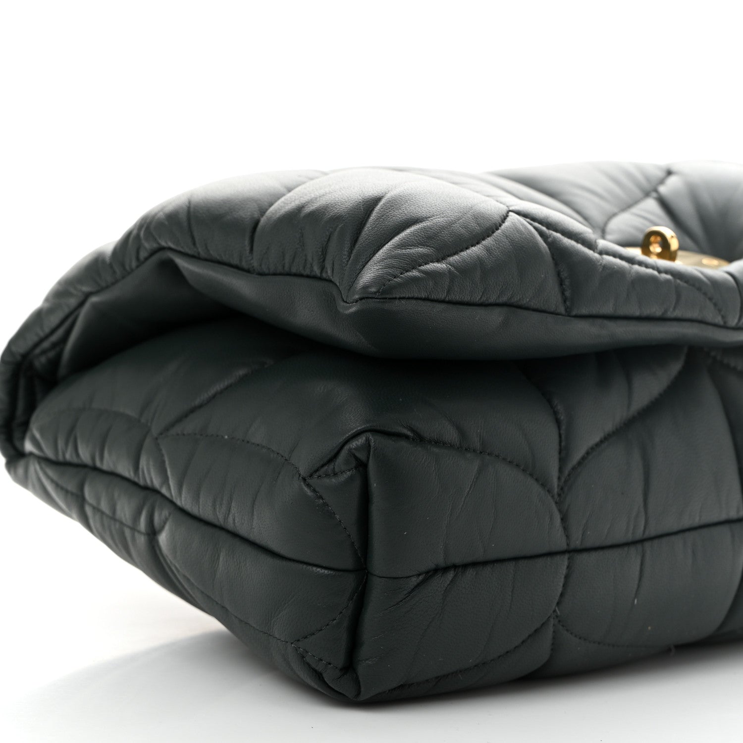Mulberry Nappa Pillow Quilted Little Softie Bag Mulberry Green 8 of 9