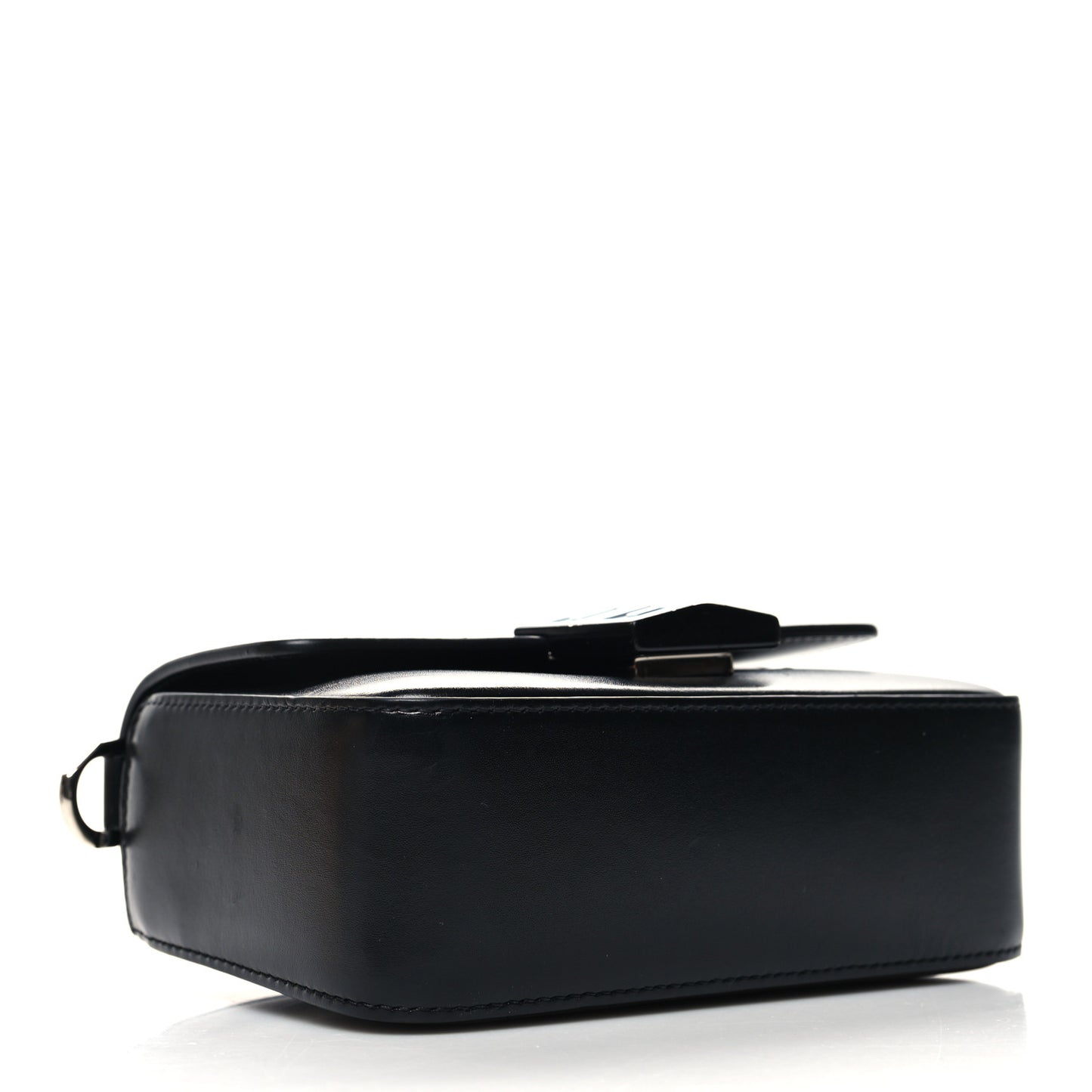 X CHITO Box Calfskin Graffiti Effect Small 4G Shoulder Bag Black
