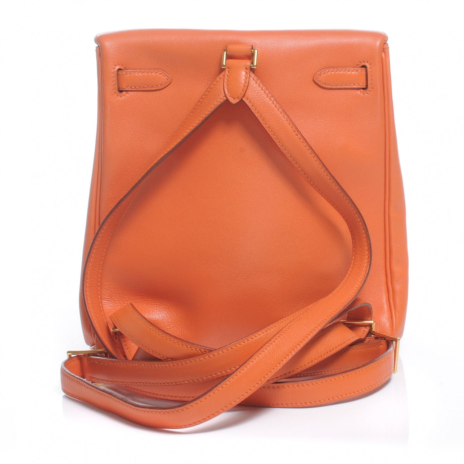 Hermes Swift Kelly Ado 20 PM Backpack Orange 3 of 8