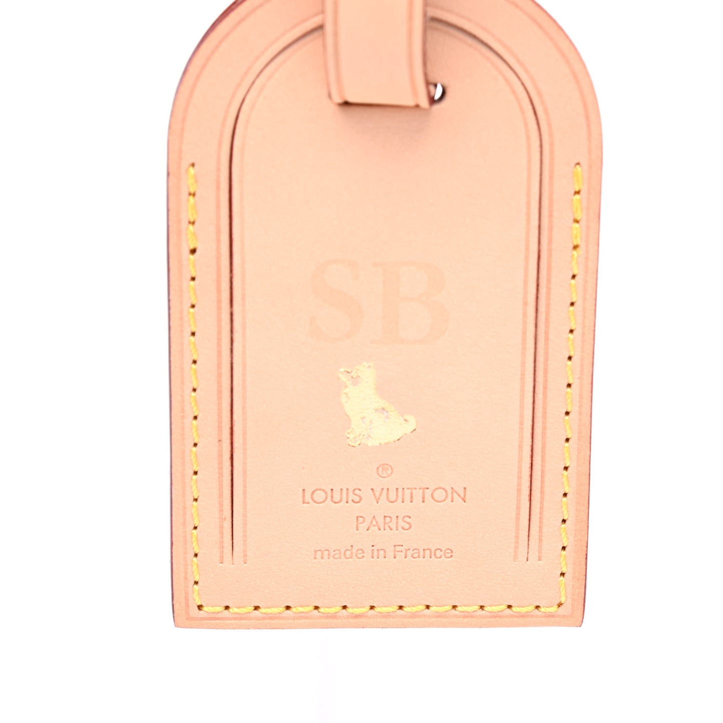 Vachetta Luggage Tag