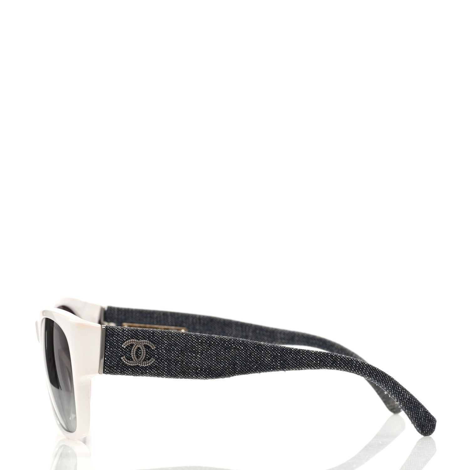 Chanel Acetate Tweed CC Sunglasses 5162 Grey 3 of 9