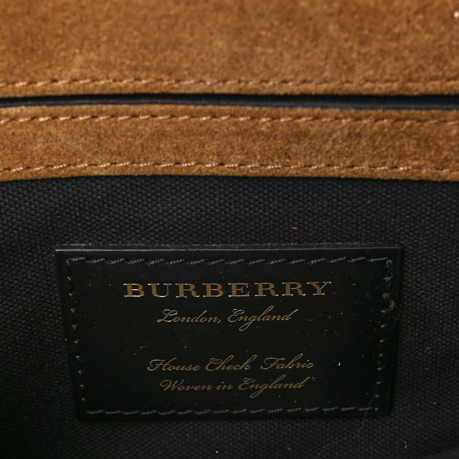 Burberry Derby Calfskin House Check Small Macken Crossbody Bag Pale Orchid 6 of 10