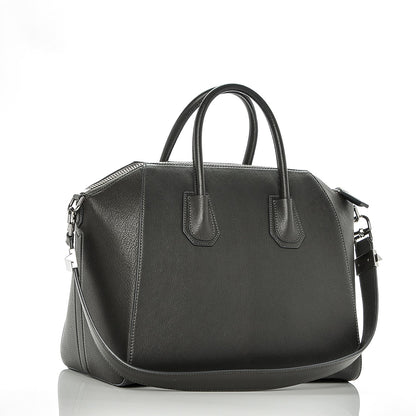 Givenchy Sugar Goatskin Medium Antigona Dark Grey 3 of 6