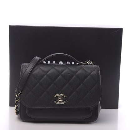 Chanel Caviar Quilted Medium Business Affinity Flap Black 11 of 11