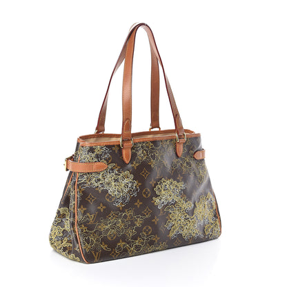 Louis Vuitton Monogram Dentelle Batignolles Horizontal Gold 3 of 9