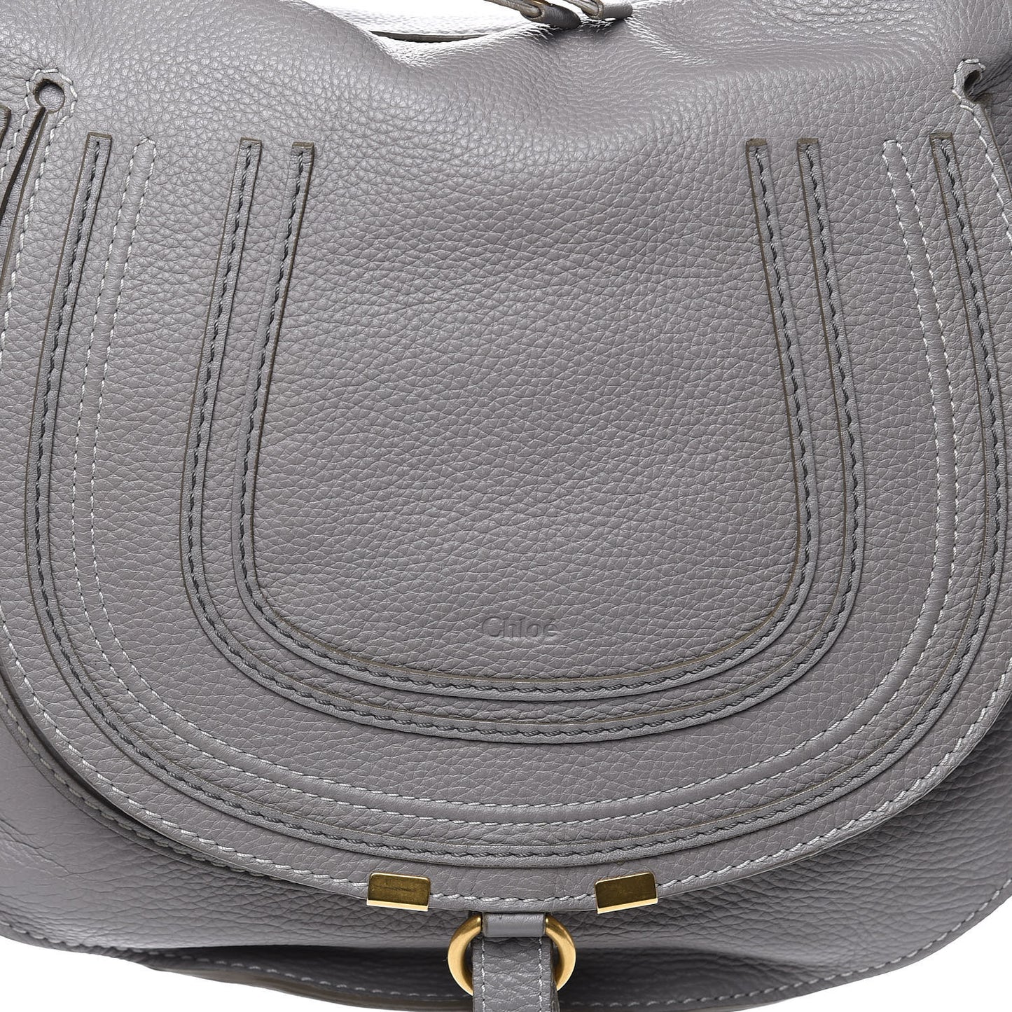 Calfskin Medium Marcie Hobo Cashmere Grey