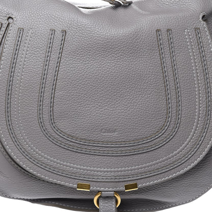 Chloe Calfskin Medium Marcie Hobo Cashmere Grey 10 of 10