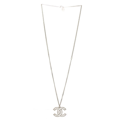 Chanel Crystal CC 100 Anniversary Necklace Gold 3 of 6