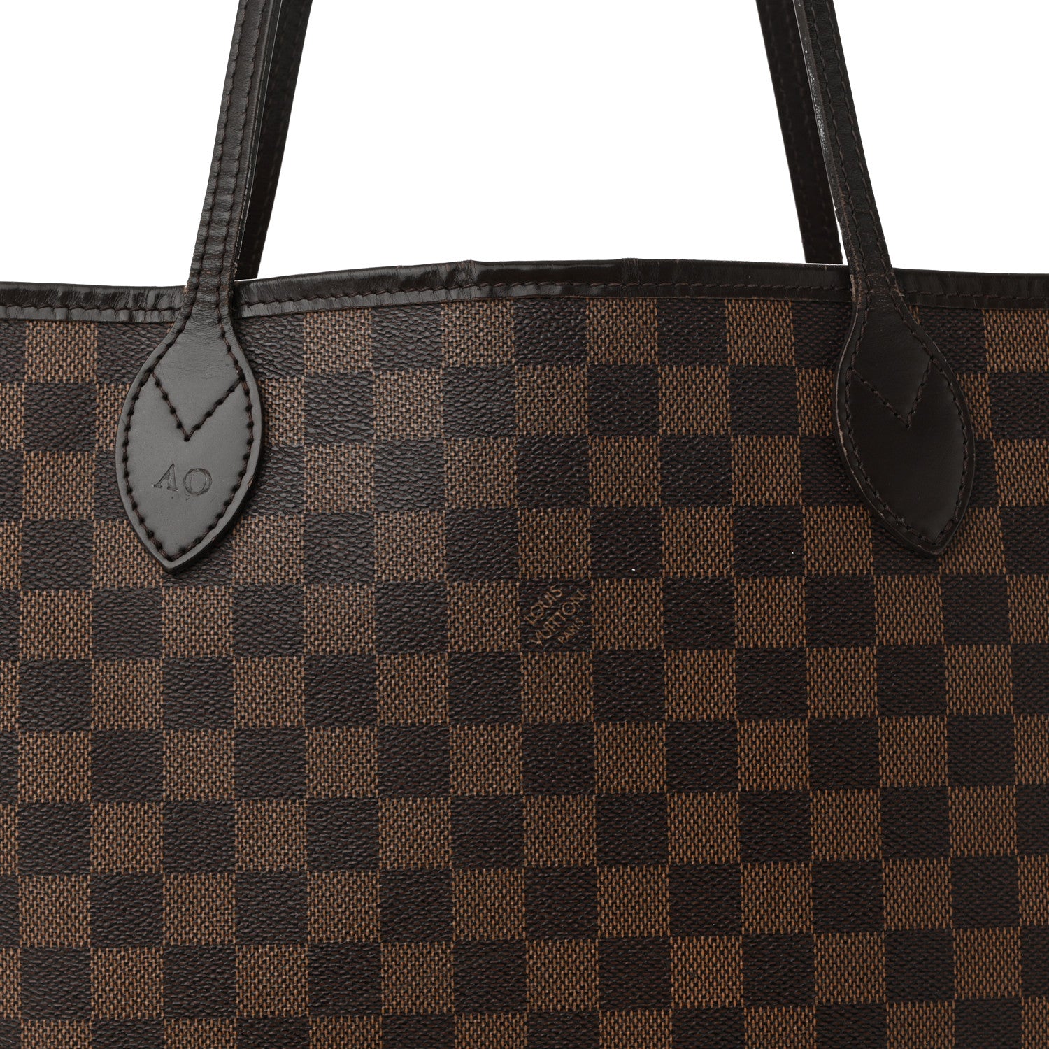 Louis Vuitton Damier Ebene Neverfull MM 8 of 12
