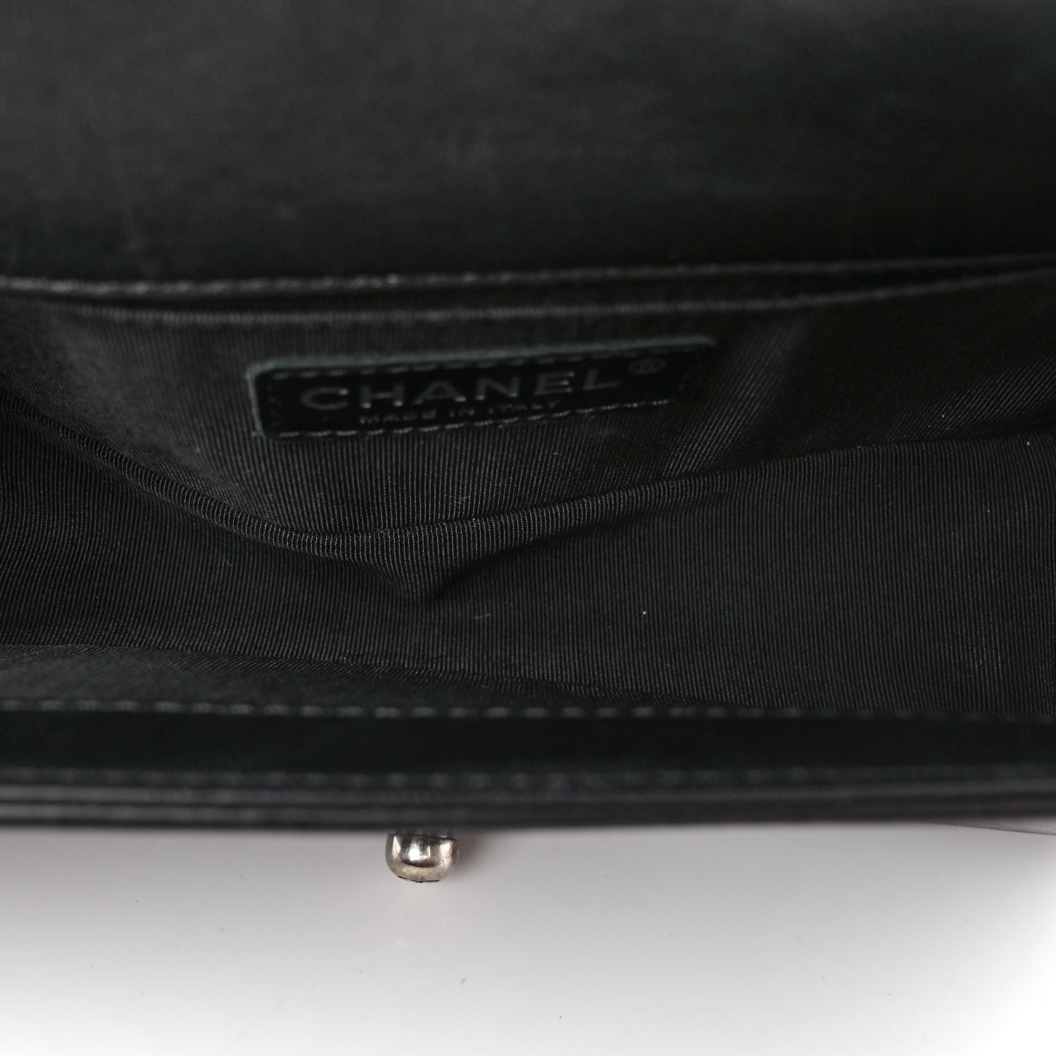 Chanel Lambskin Quilted Small Boy Flap Black 5 of 10