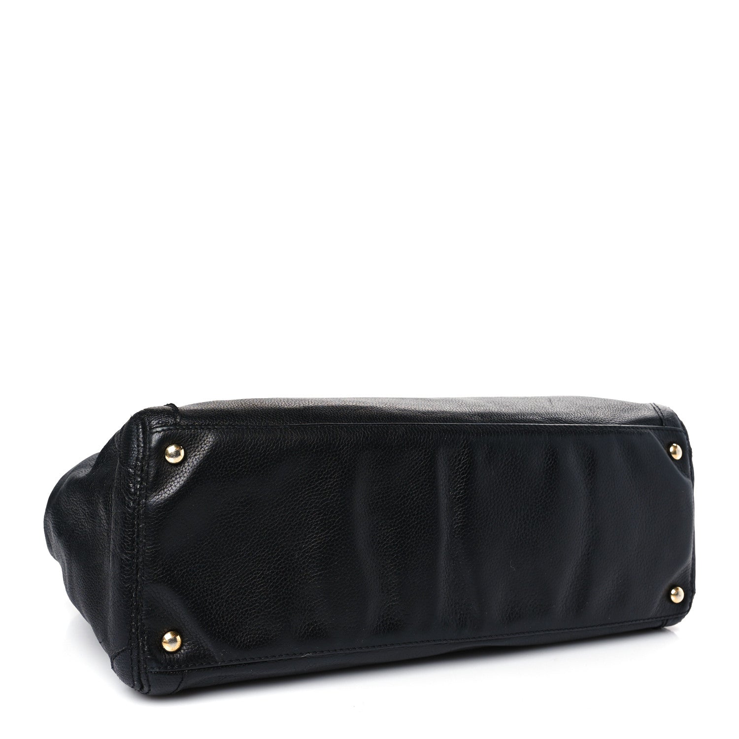 Chanel Calfskin Cerf Executive Shopper Tote Black 4 of 10