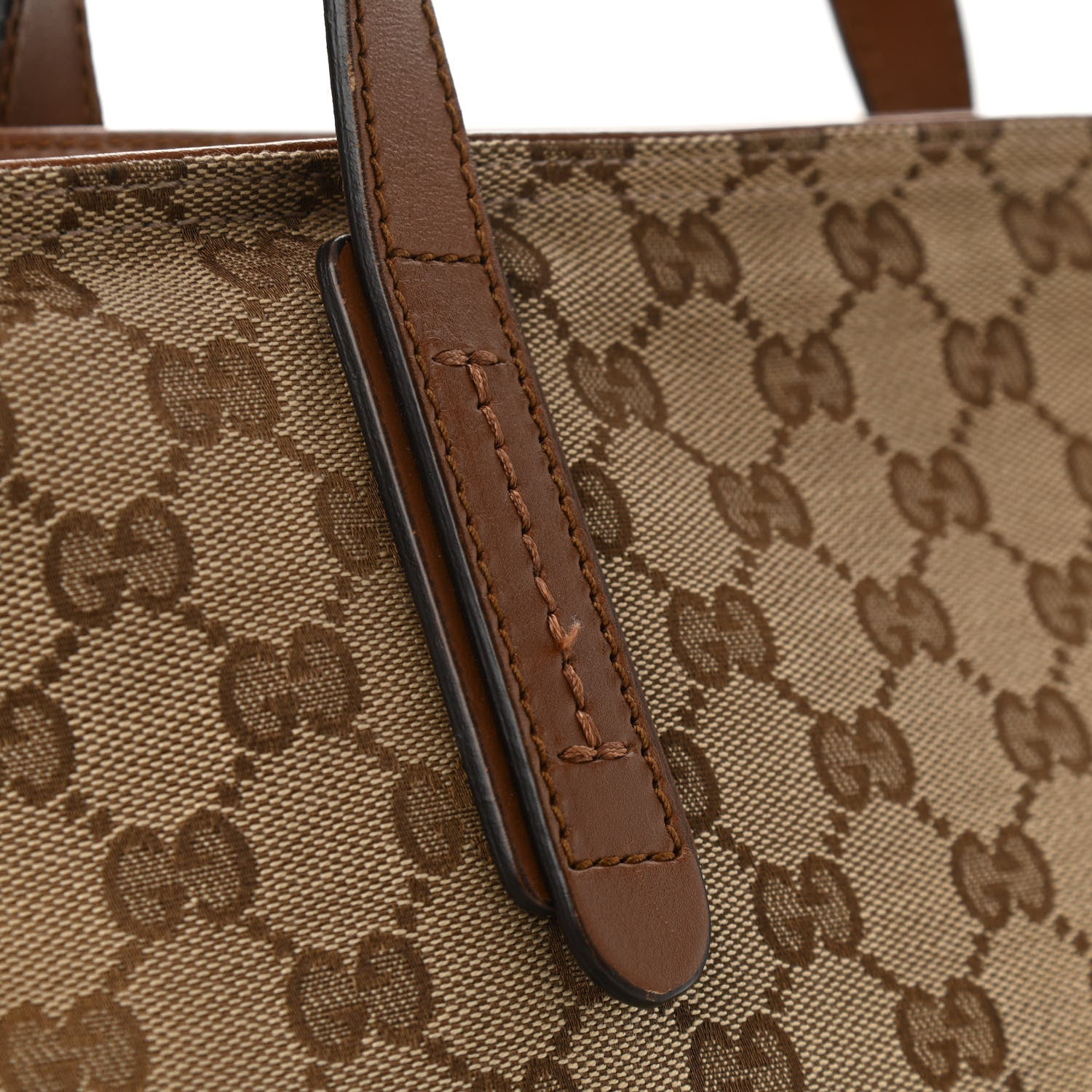 Gucci Monogram Large Original Tote Tan 12 of 14
