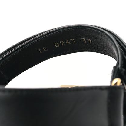Louis Vuitton Lambskin Sunset Comfort Flat Sandal 39 Black 8 of 8