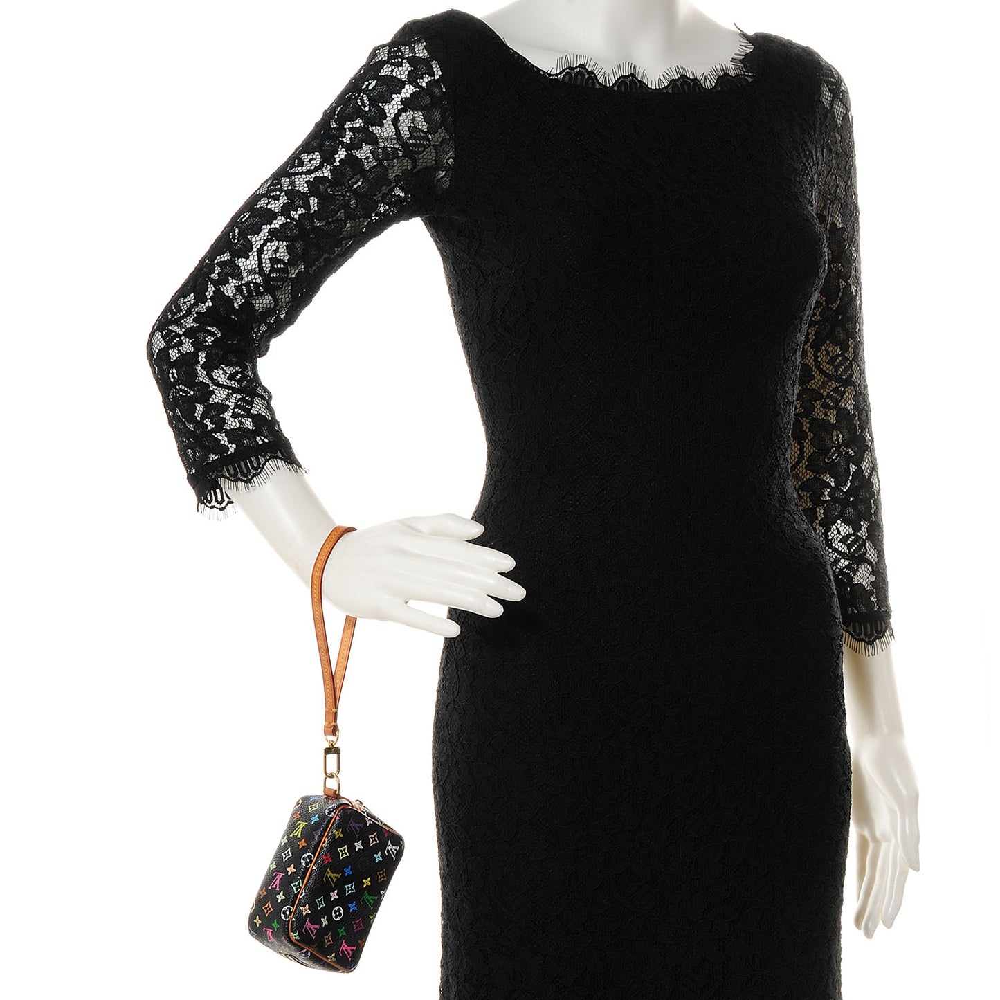 Monogram Multicolor Trousse Wapity Black