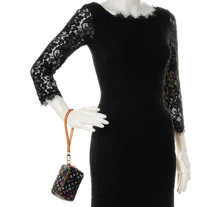 Louis Vuitton Monogram Multicolor Trousse Wapity Black 2 of 8