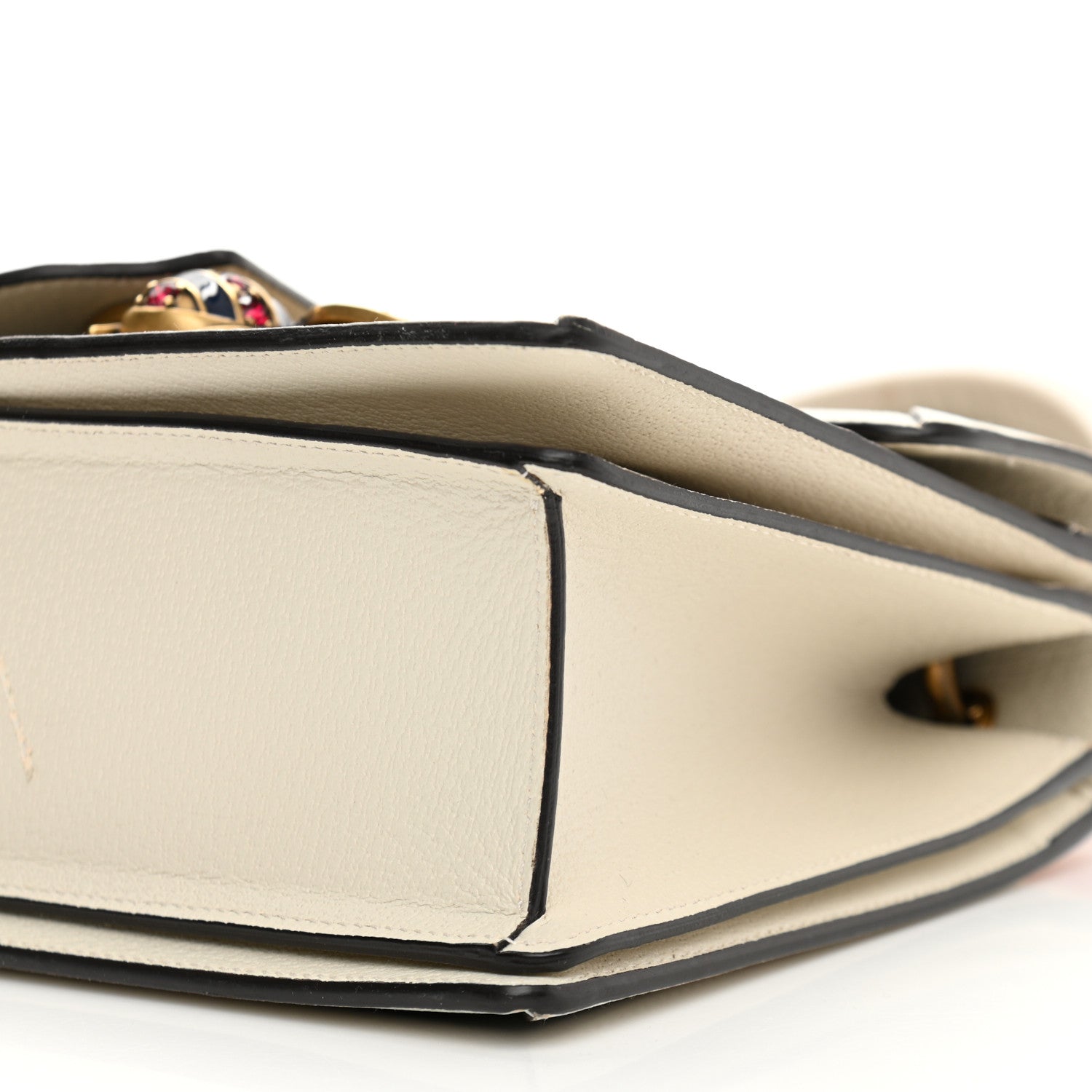 Gucci GG Supreme Monogram Small Queen Margaret Top Handle Bag White 10 of 12