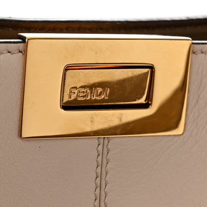 Fendi Vitello Seta Century Medium Peekaboo X-Lite Camelia Barolo 6 of 11