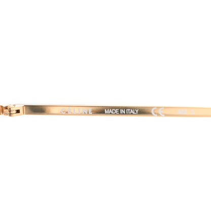 Celine Mirror Aviator Sunglasses CL41391/S Gold Blue 5 of 8