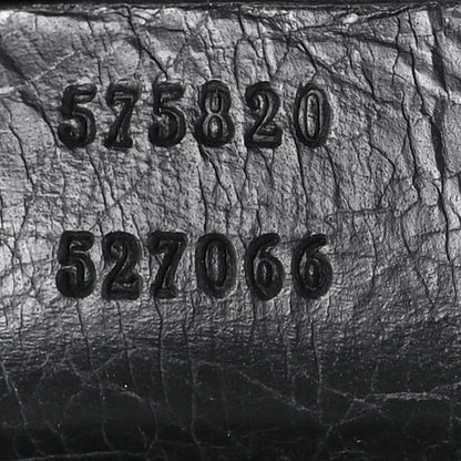 Gucci Fluffy Calfskin Morpheus Weekender Duffle Black 7 of 10