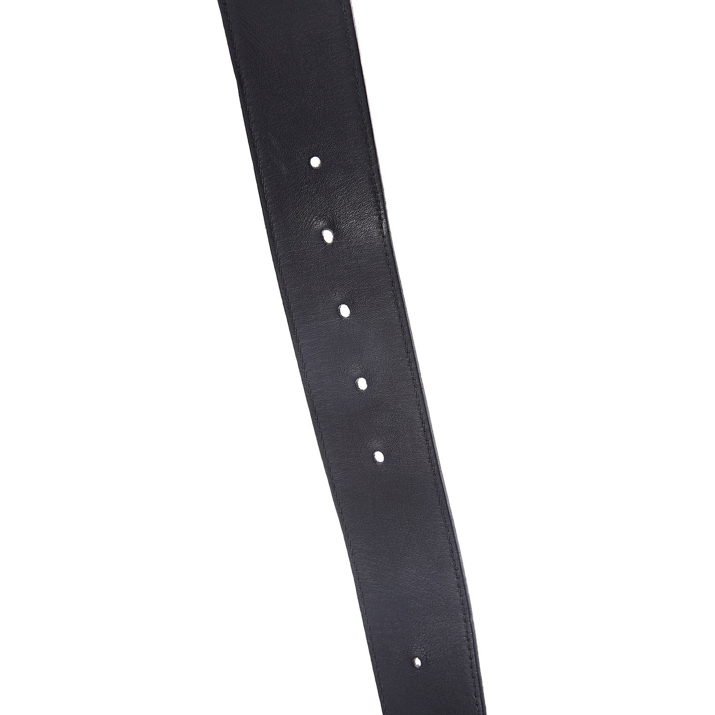 GG Supreme Monogram Caleido Interlocking G Belt 100 40 Dark Brown
