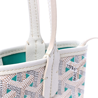 Goyard Goyardine Poitiers Tote White Opaline 7 of 8