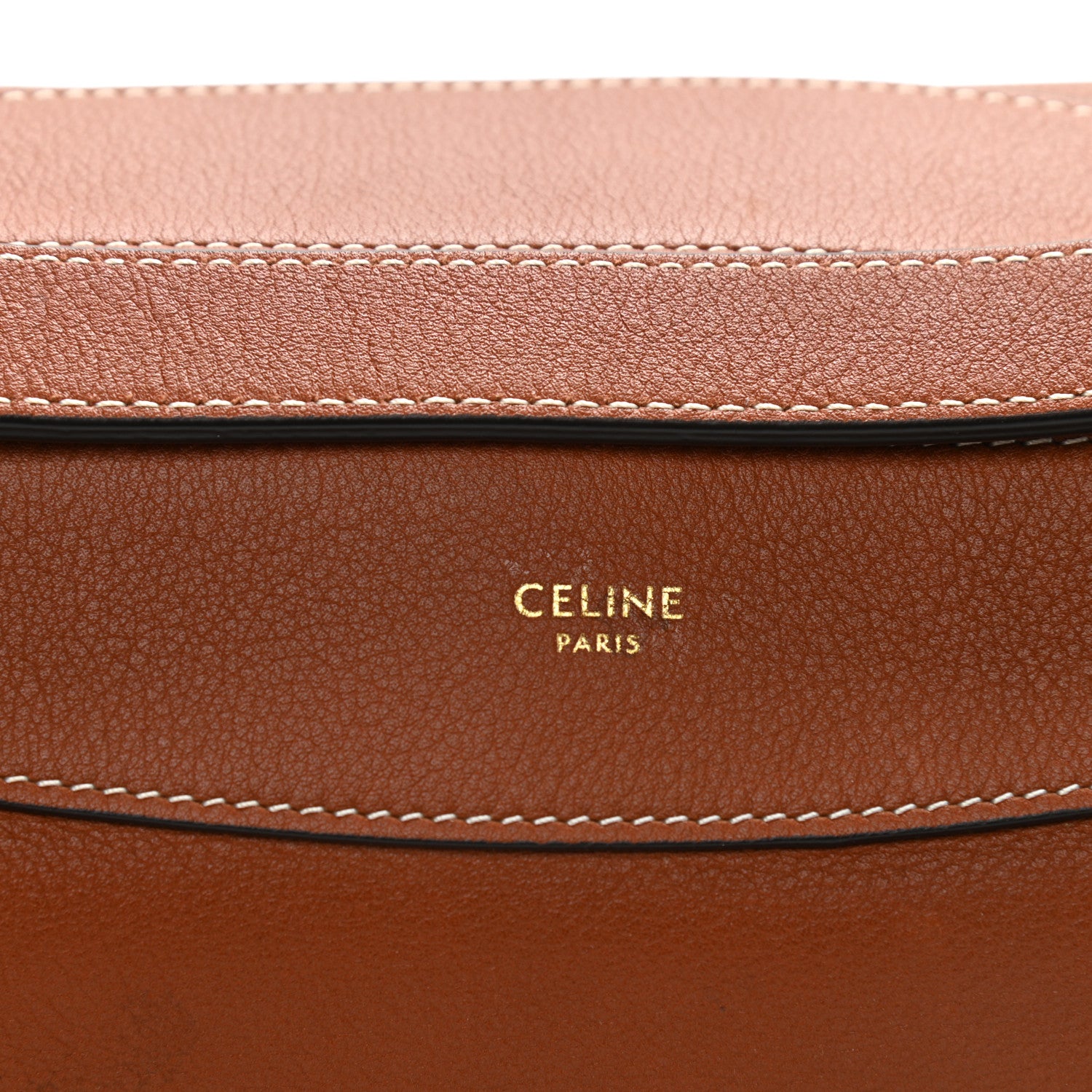 Celine Supple Calfskin Medium Romy Shoulder Bag Tan 10 of 12