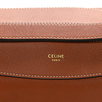 Celine Supple Calfskin Medium Romy Shoulder Bag Tan 10 of 12