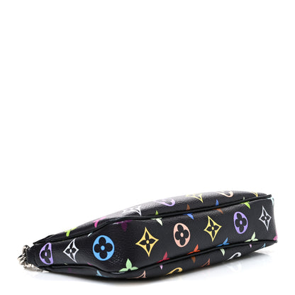 Louis Vuitton LV X TM Monogram Multicolor Pochette Accessories Black 4 of 11
