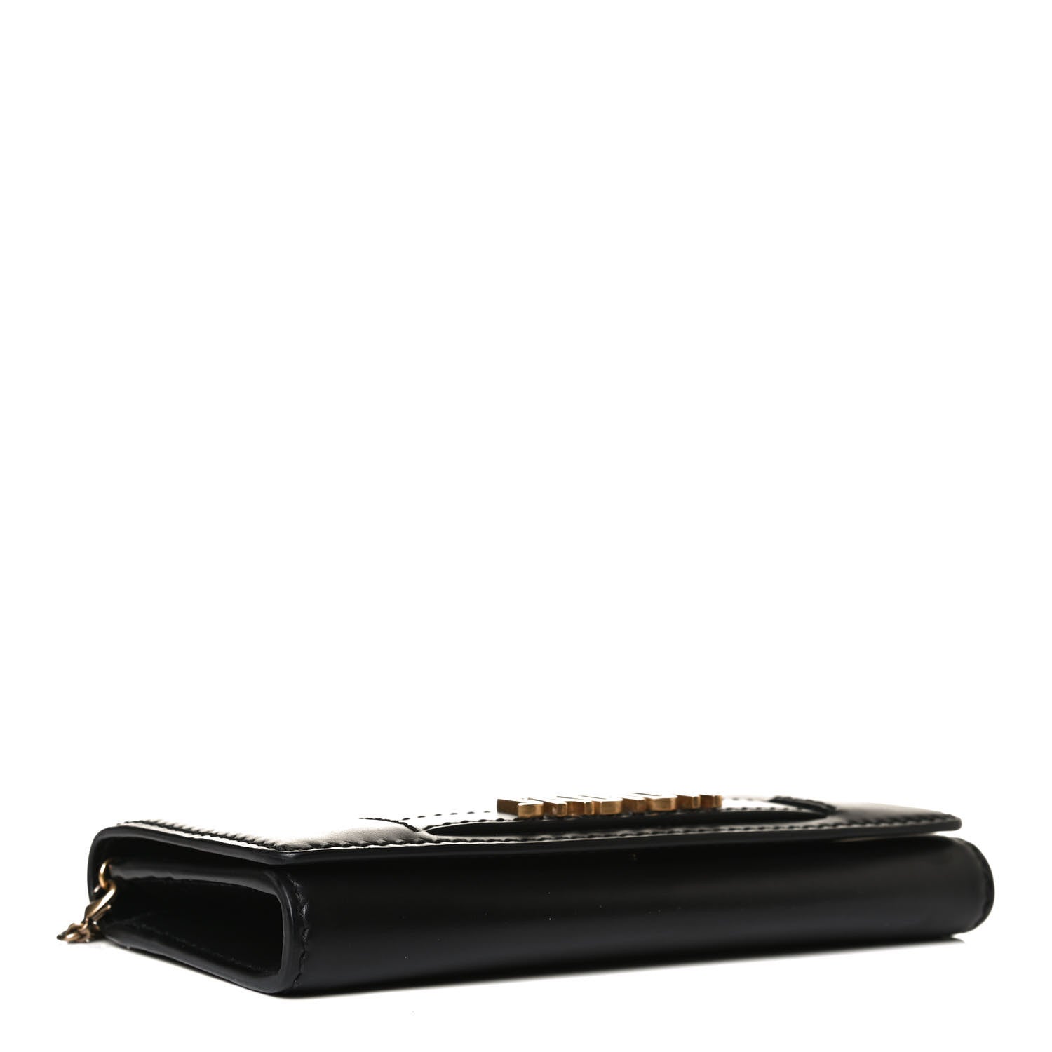 Christian Dior Smooth Calfskin J'adior Croisiere Chain Wallet Black 3 of 13