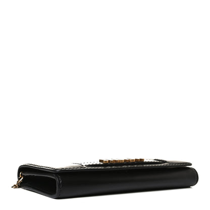 Christian Dior Smooth Calfskin J'adior Croisiere Chain Wallet Black 3 of 13