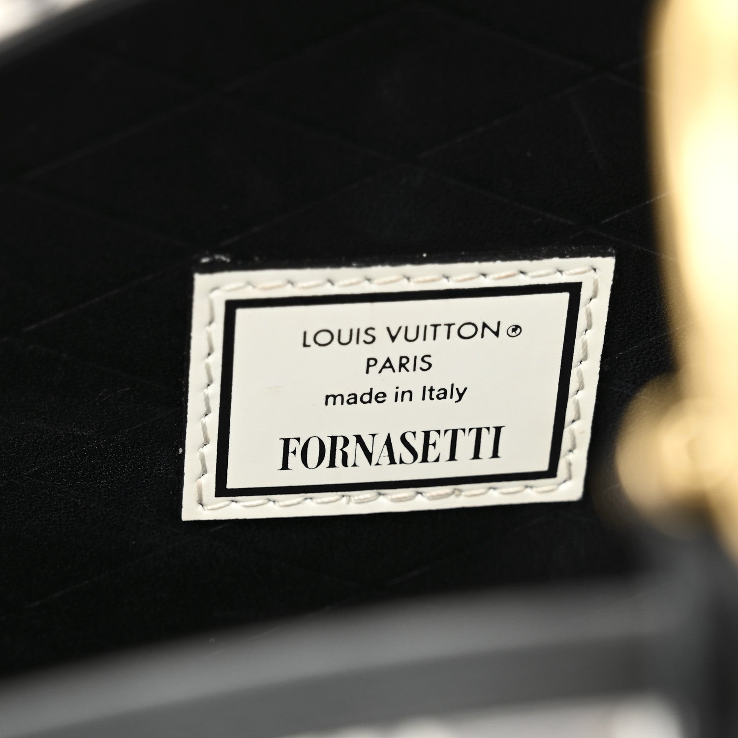 Louis Vuitton X FORNASETTI Calfskin Architettura Petite Boite Chapeau White Black 6 of 9