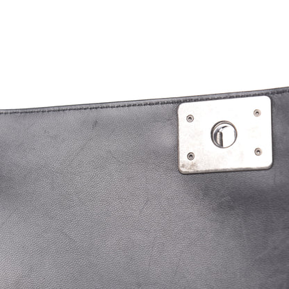 Chanel Lambskin Quilted New Medium Boy Flap Black 16 of 18