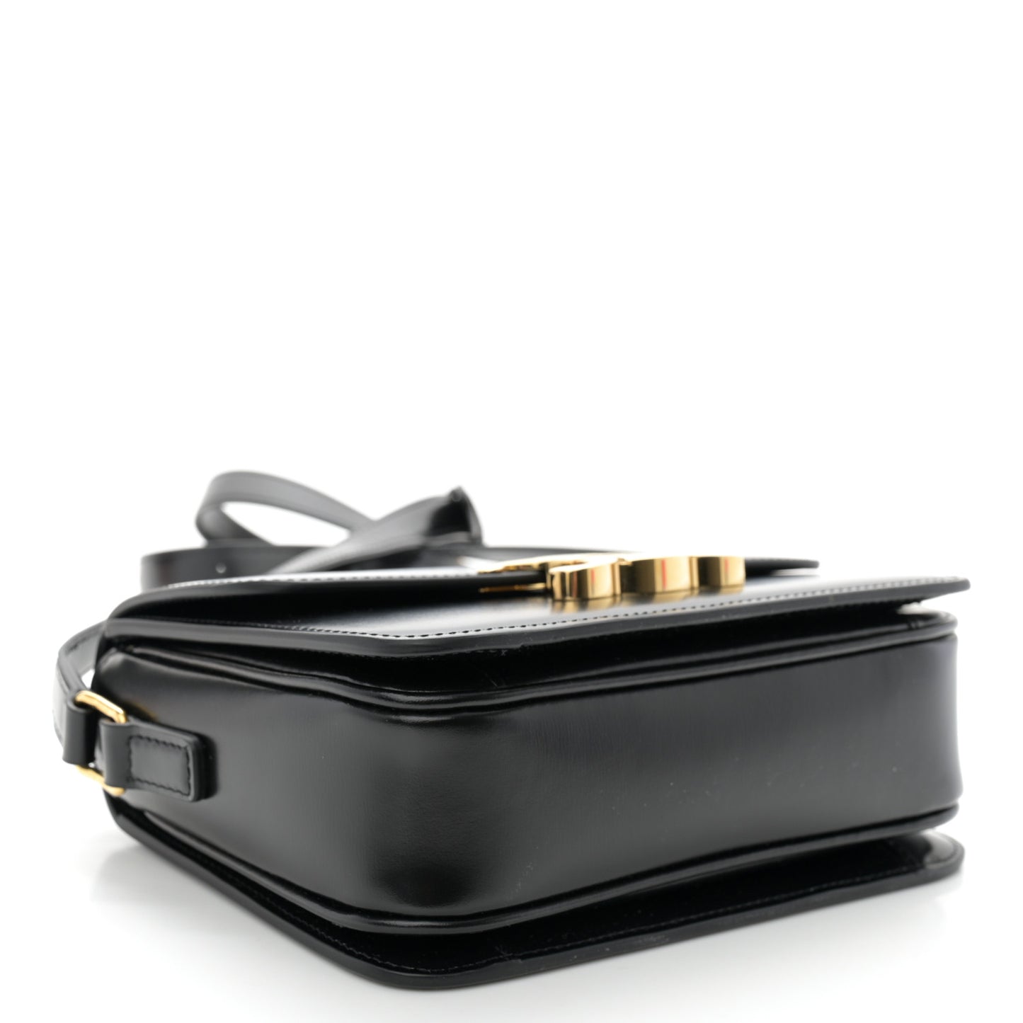 Shiny Calfskin Teen Triomphe Black